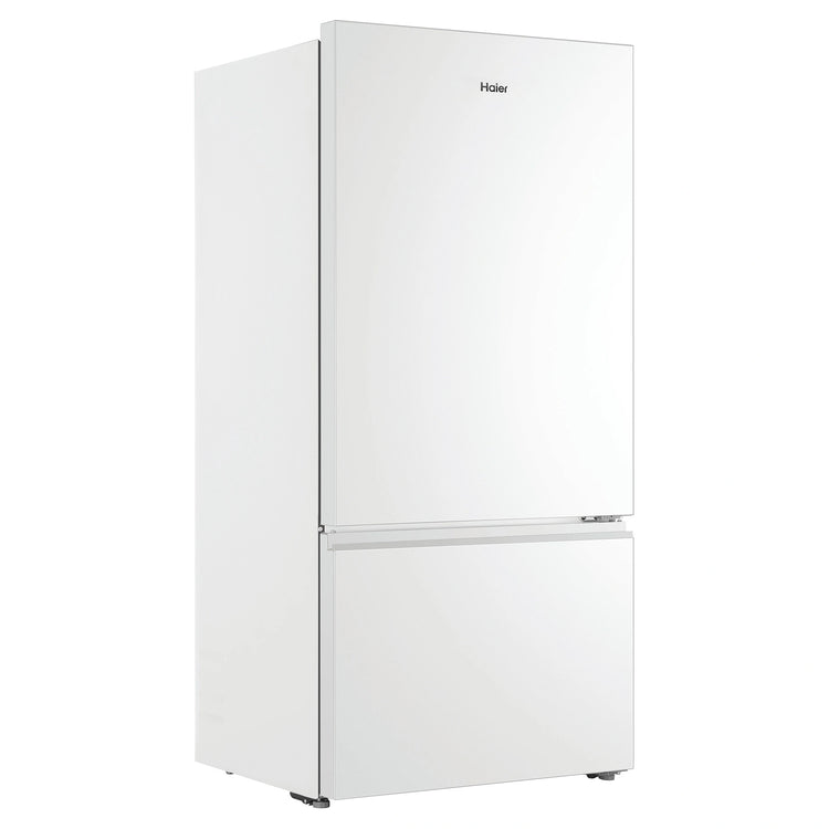Haier 517L 500 Series Refrigerator Bottom Freezer HRF510BW, Left Side View