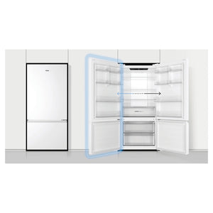 Haier 517L 500 Series Refrigerator Bottom Freezer HRF510BW, Lifestyle View 2