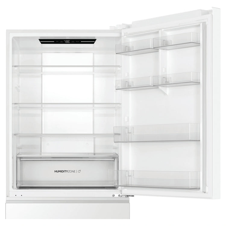 Haier 517L 500 Series Refrigerator Bottom Freezer HRF510BW, Top Door Open View