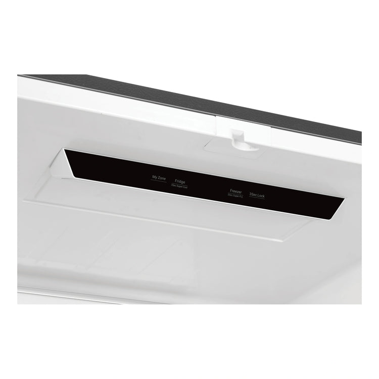 Haier 509L Black French Door Fridge With Water Dispenser HRF510FHC, Control Panel View
