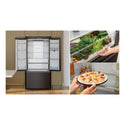 Haier HRF510FHC 509L Black French Door Fridge With Water Dispenser