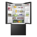 Haier HRF510FHC 509L Black French Door Fridge With Water Dispenser