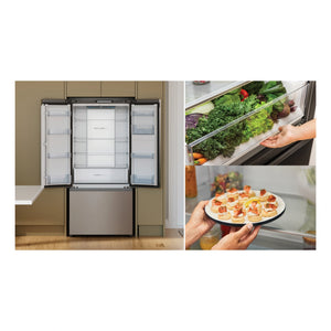 Haier Stainless Steel French Door Fridge With 5-Star Energy Efficiency HRF510FS, Feature