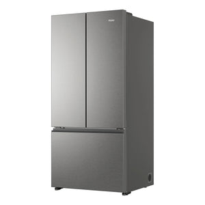 Haier Stainless Steel French Door Fridge With 5-Star Energy Efficiency HRF510FS, Left Side View