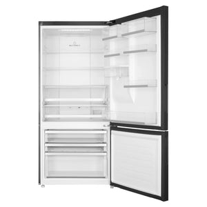 Haier 493L 600 Series Refrigerator Bottom Freezer HRF520BHC, Front View With Door Open
