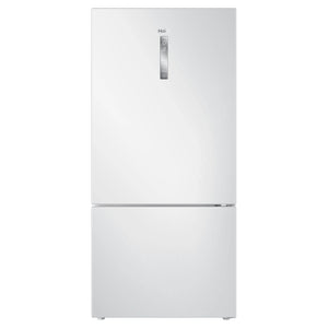 Haier 493L 600 Series Refrigerator Bottom Freezer HRF520BW, Front View