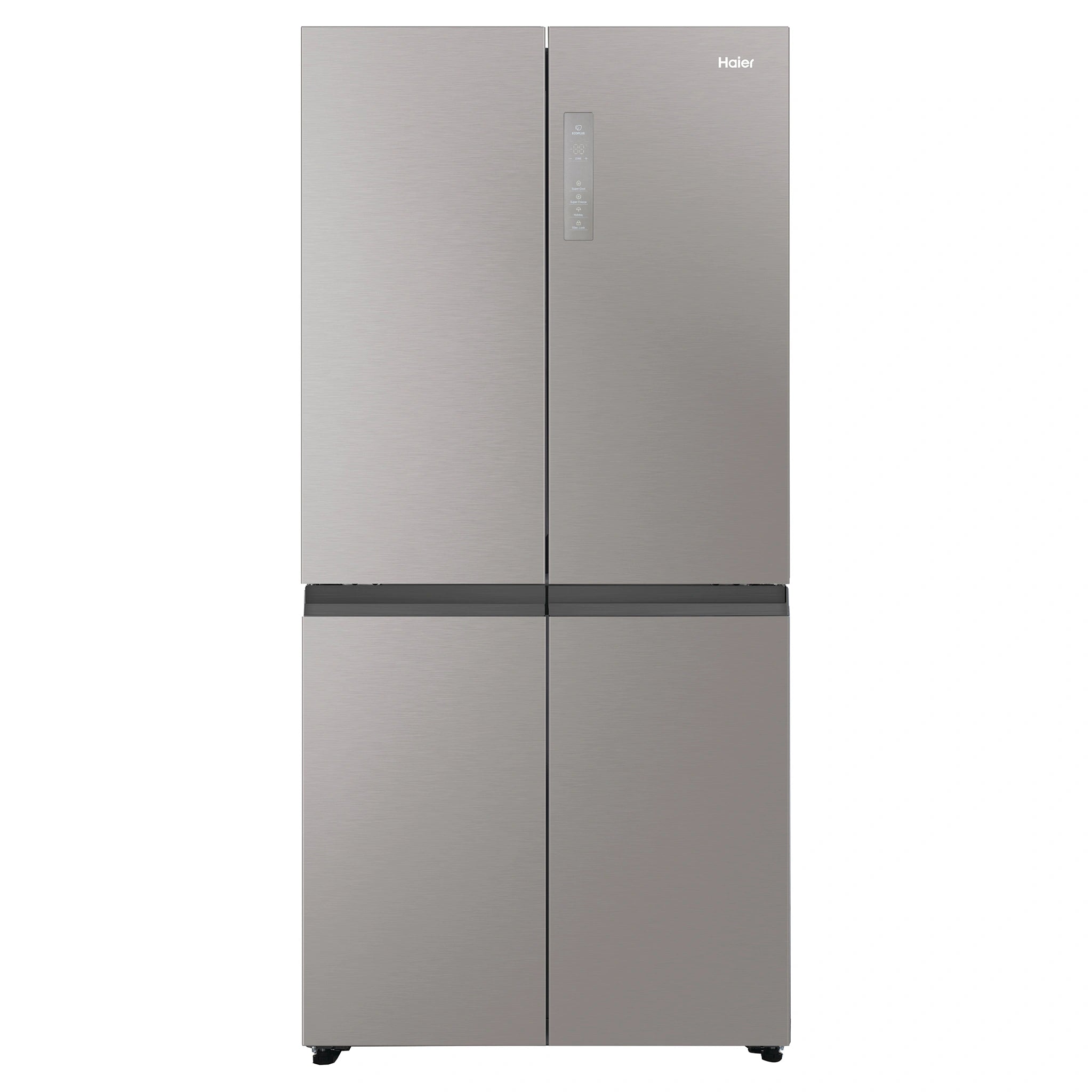 Haier 463L Stainless Steel Quad Door Fridge HRF530YS, Front View
