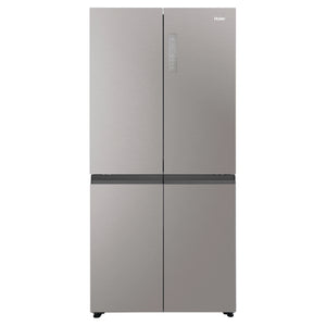 Haier 463L Stainless Steel Quad Door Fridge HRF530YS, Front View