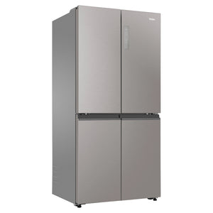 Haier 463L Stainless Steel Quad Door Fridge HRF530YS, Right Side View