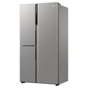 Haier 574L S+ Satina Silver Three Door Side by Side Refrigerator HRF575XS, Left Side View
