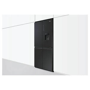 Haier 508L Black Quad Door Fridge HRF580YHC, Lifestyle View