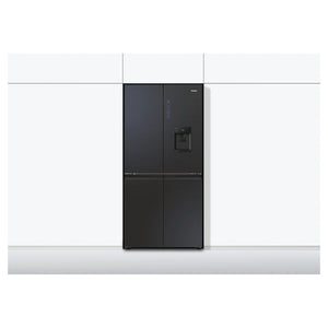 Haier 508L Black Quad Door Fridge HRF580YHC, Lifestyle View 2