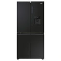 Haier 507L Stainless Steel Quad Door Fridge with Ice & Water Dispenser HRF580YPC, Front View