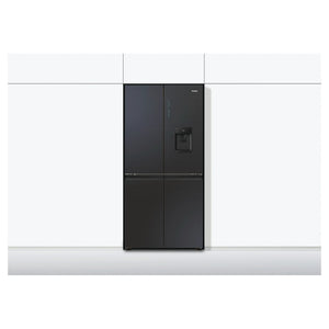 Haier 507L Stainless Steel Quad Door Fridge with Ice & Water Dispenser HRF580YPC, Lifestyle View