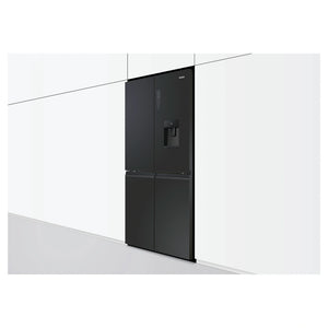 Haier 507L Stainless Steel Quad Door Fridge with Ice & Water Dispenser HRF580YPC, Lifestyle View 2