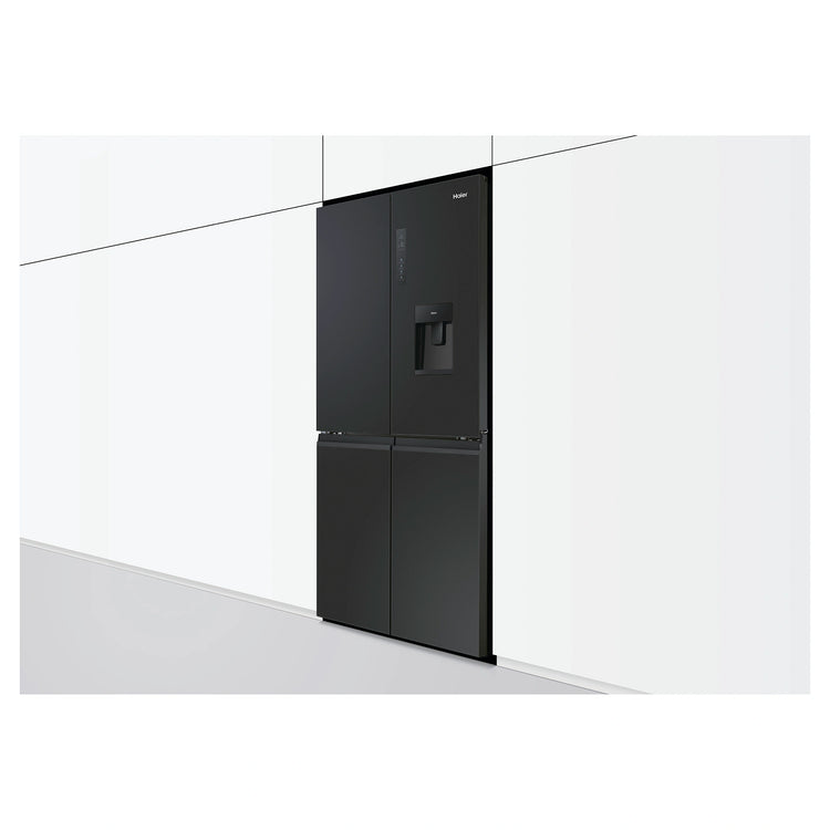 Haier 507L Stainless Steel Quad Door Fridge with Ice & Water Dispenser HRF580YPC, Lifestyle View 2