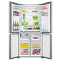 Haier HRF580YPS 507L Silver Quad Door Fridge with Ice & Water Dispenser