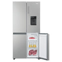 Haier HRF580YPS 507L Silver Quad Door Fridge with Ice & Water Dispenser