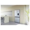 Haier HRF580YPS 507L Silver Quad Door Fridge with Ice & Water Dispenser