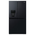 Haier 601L 600 Series Black Quad Door Refrigerator Freezer HRF680YZC, Front View