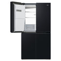 Haier HRF680YZC 601L 600 Series Black Quad Door Refrigerator Freezer