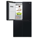 Haier HRF680YZC 601L 600 Series Black Quad Door Refrigerator Freezer