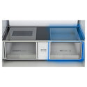 Haier HRF680YZS 601L 600 Series Stainless Steel Quad Door Refrigerator Freezer