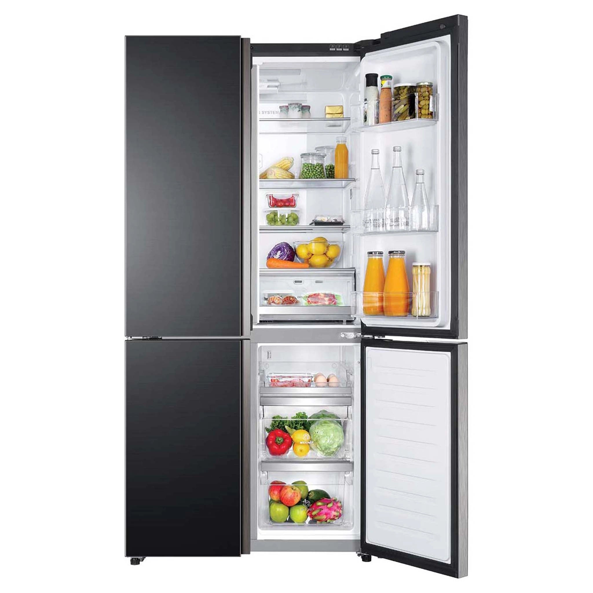 Haier French Door Refrigerator HRF700YCX, Food Right Door Open View