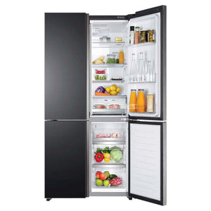 Haier French Door Refrigerator HRF700YCX, Food Right Door Open View