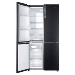 Haier French Door Refrigerator HRF700YCX, Left Door Open View