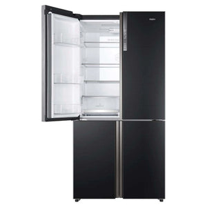 Haier French Door Refrigerator HRF700YCX, Top Left Door Open View