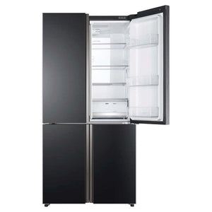 Haier French Door Refrigerator HRF700YCX, Top Right Door Open View