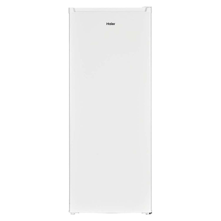 Haier 168L 300 Series White Vertical Freezer HVF175VW, Front View