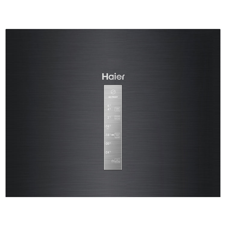 Haier 285L 500 Series Black Hybrid Vertical Freezer HVF325DC, Control Panel View