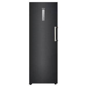 Haier 285L 500 Series Black Hybrid Vertical Freezer HVF325DC, Front View