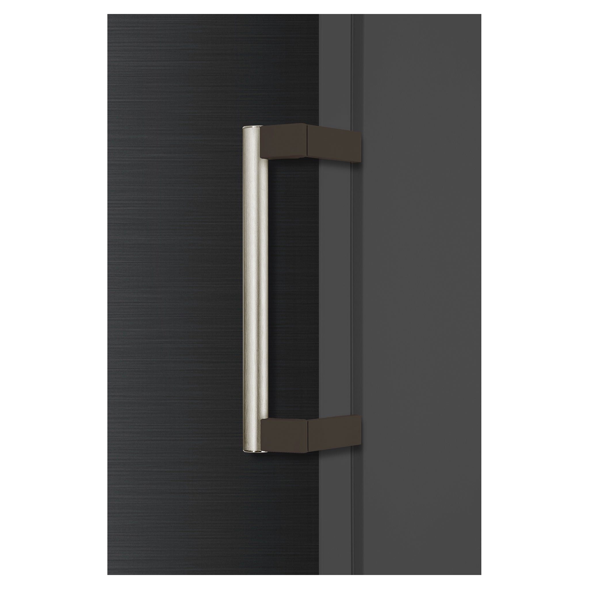 Haier 285L 500 Series Black Hybrid Vertical Freezer HVF325DC, Handle View