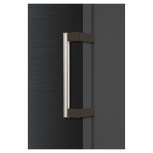 Haier 285L 500 Series Black Hybrid Vertical Freezer HVF325DC, Handle View