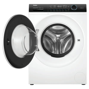 Haier 10kg/5kg Washer Dryer Combo with UV Protect HWD1050AN1, Front View with Door Open
