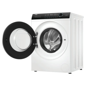 Haier 10kg/5kg Washer Dryer Combo with UV Protect HWD1050AN1, Left Side View with Door Open