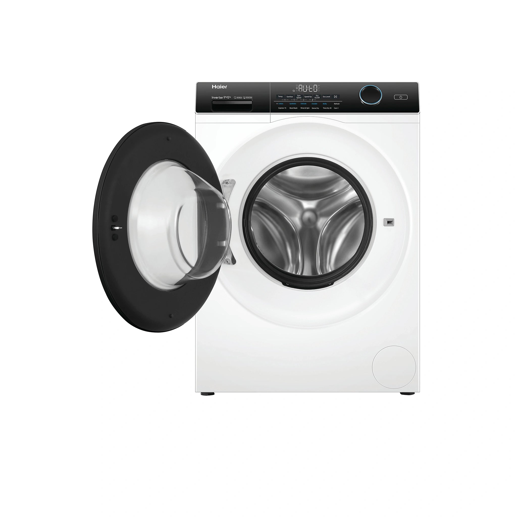 Haier 9kg/5kg Washer Dryer Combo HWD9050AN1, Front View With Door Open