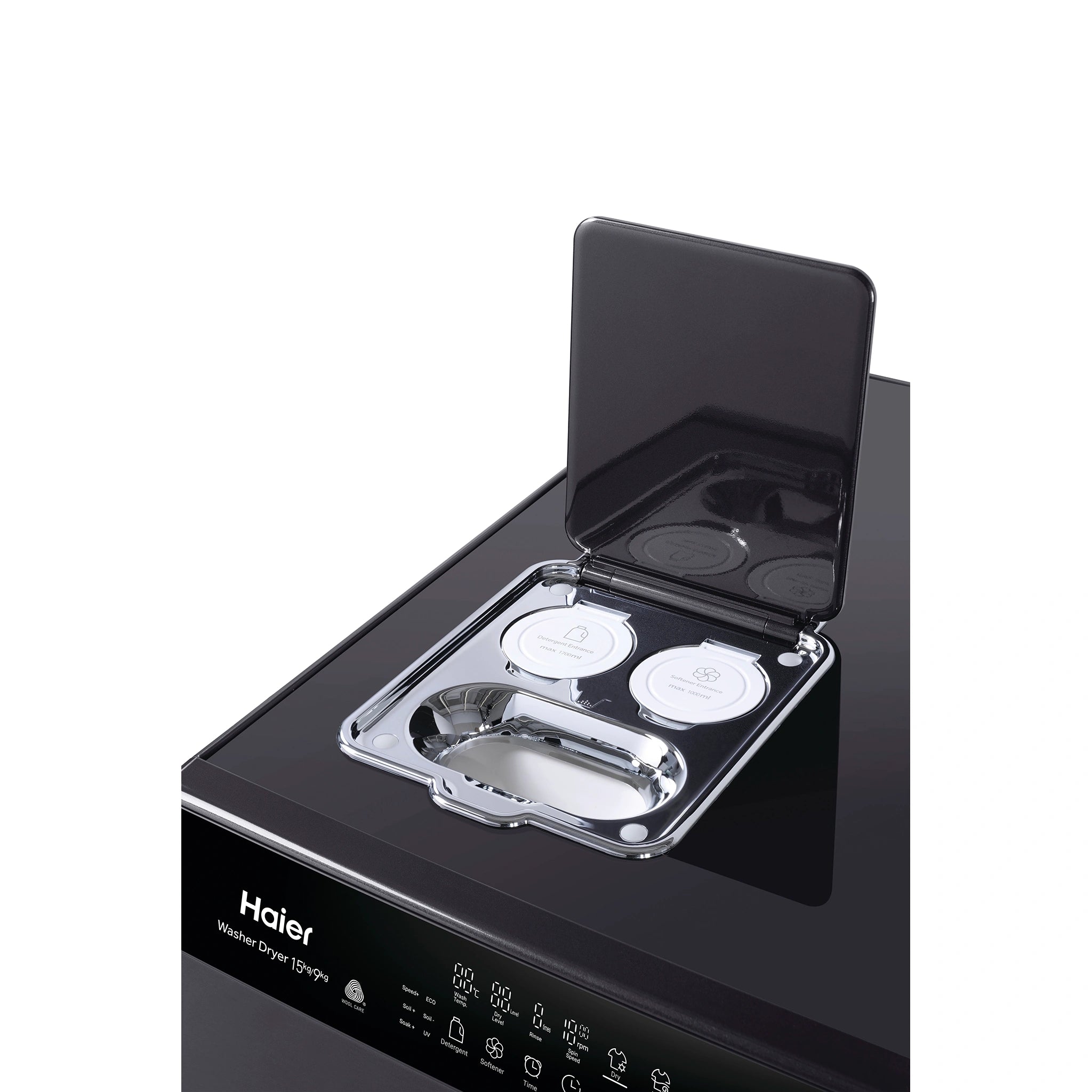 Haier HWDX1590CTB1 15kg + 9kg 600 Series Super Drum Combi Front Loader Washer Dryer