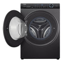 Haier 10kg 600 Series Front Loader Washing Machine HWF10ANB1, Front View with Door Open