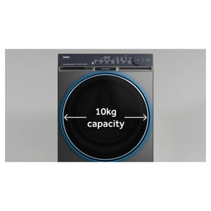 Haier 10kg 500 Series Dark Stainless Front Loader Washing Machine with Ultra Fresh Air HWF10DB2, Features