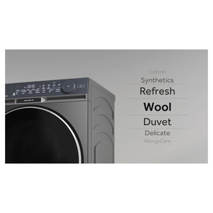 Haier 10kg 500 Series Dark Stainless Front Loader Washing Machine with Ultra Fresh Air HWF10DB2, Features