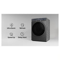 Haier HWF10DB2 10kg 500 Series Dark Stainless Front Loader Washing Machine with Ultra Fresh Air