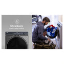 Haier HWF10DB2 10kg 500 Series Dark Stainless Front Loader Washing Machine with Ultra Fresh Air