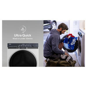 Haier 10kg 500 Series White Front Loader Washing Machine with Ultra Fresh Air HWF10DW2, Features