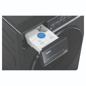 Haier 10kg 500 Series Dark Stainless Front Loader Washing Machine HWF10NB1, Detergent Drawer