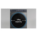 Haier HWF10NB1 10kg 500 Series Dark Stainless Front Loader Washing Machine