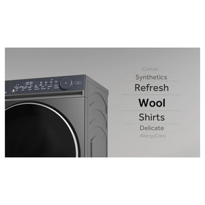 Haier 10kg 500 Series Dark Stainless Front Loader Washing Machine HWF10NB1, Features